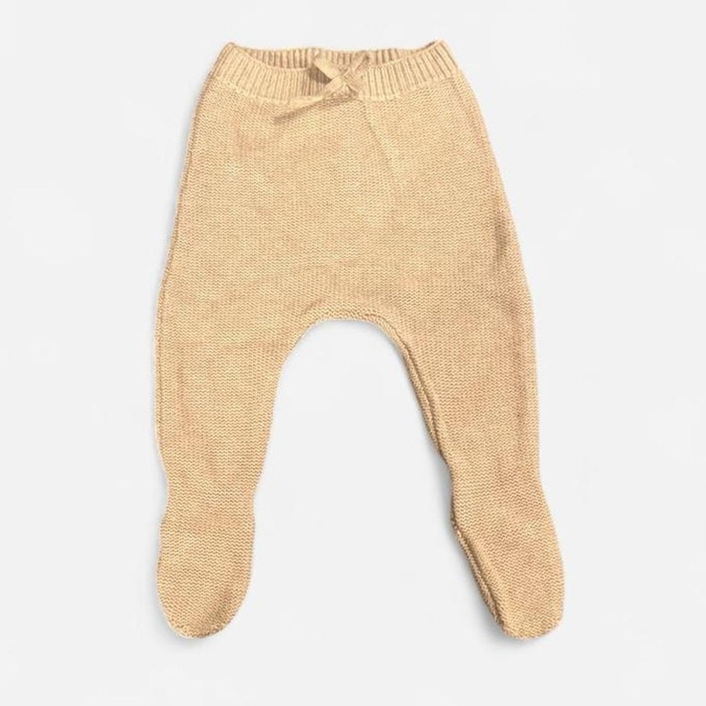 Zara Knit Baby Pants Footies Never Worn